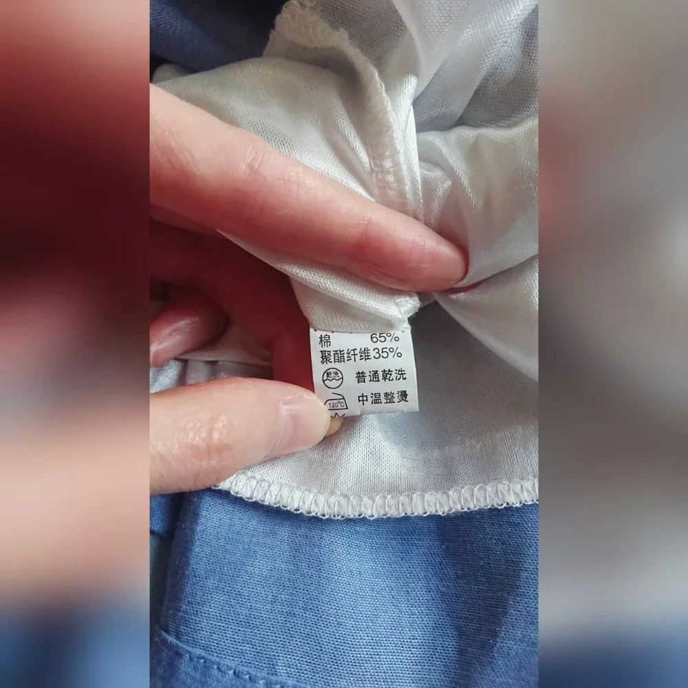 Pastel Blue Mini Dress & Suspender Skirt Set - Picture 11 of 11